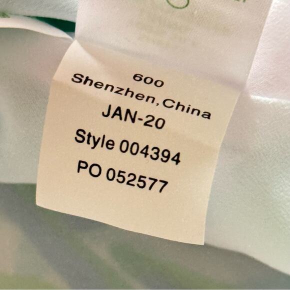 Lilly Pulitzer Elenora Multi Totally Blossom 100% Silk Embellished Dress Small - Picture 10 of 10